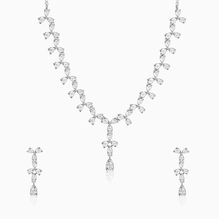 Silver Sparkling Beauty Set
