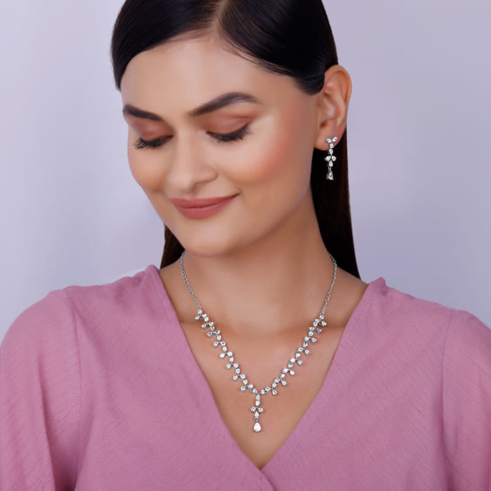 Silver Sparkling Beauty Set