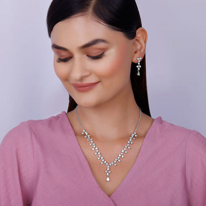 Silver Sparkling Beauty Set