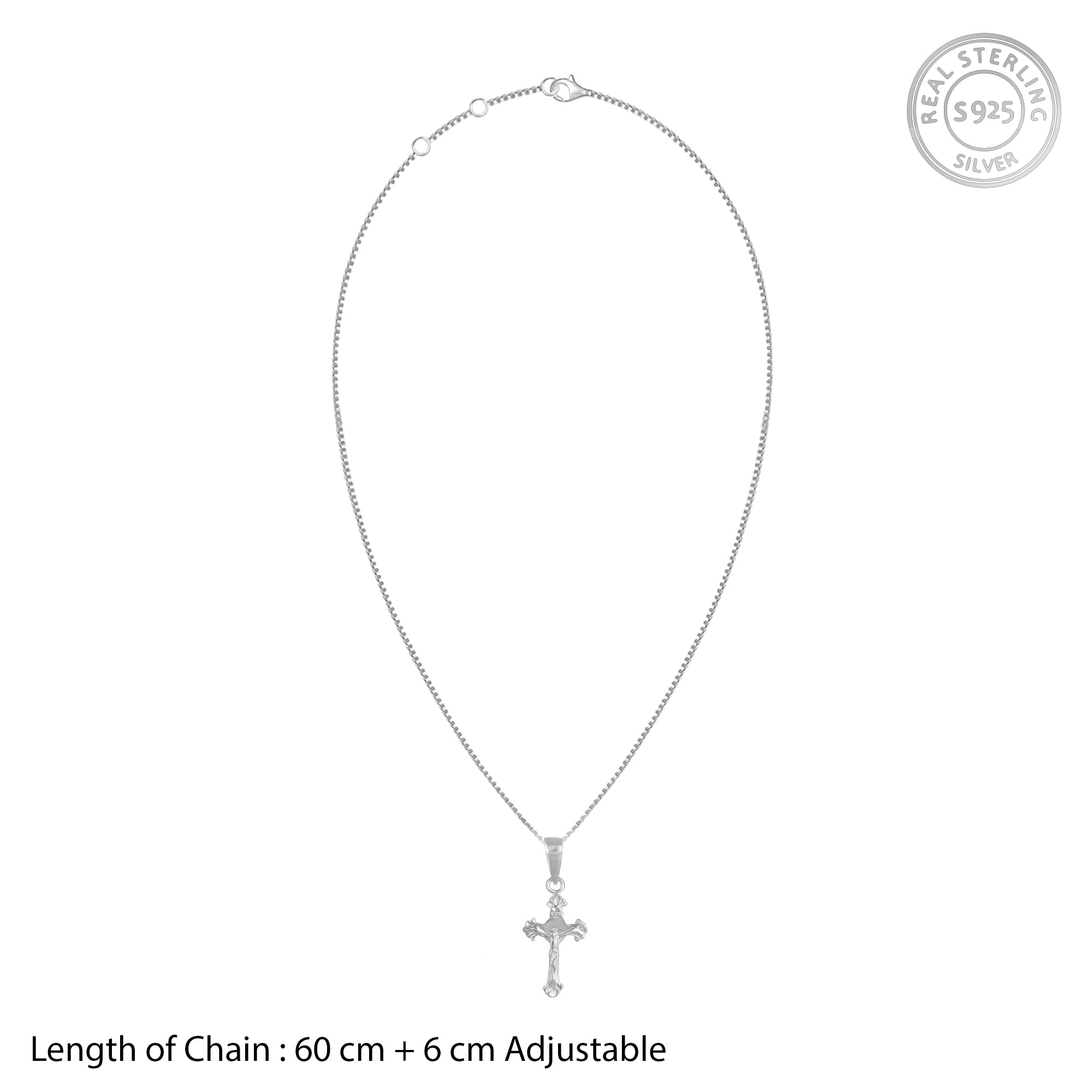 Ursteel Cross Necklace for Men, Silver Black Gold India | Ubuy