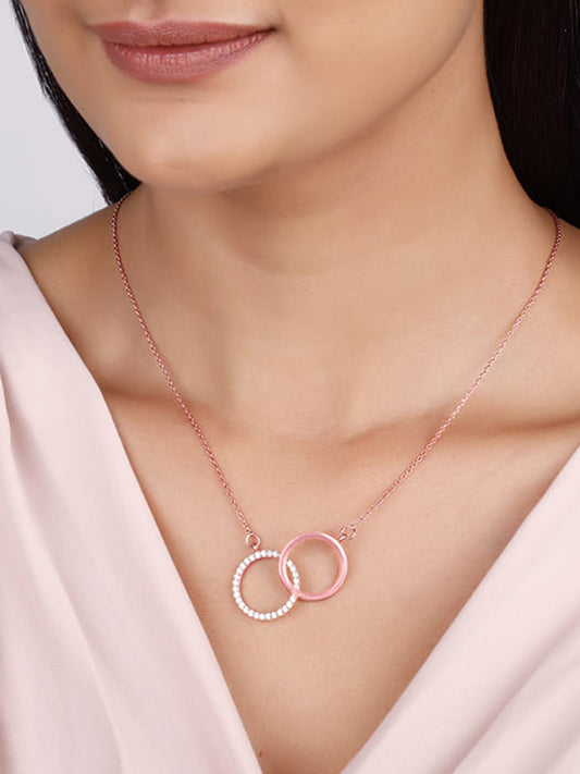 Rose Gold Alluring Necklace