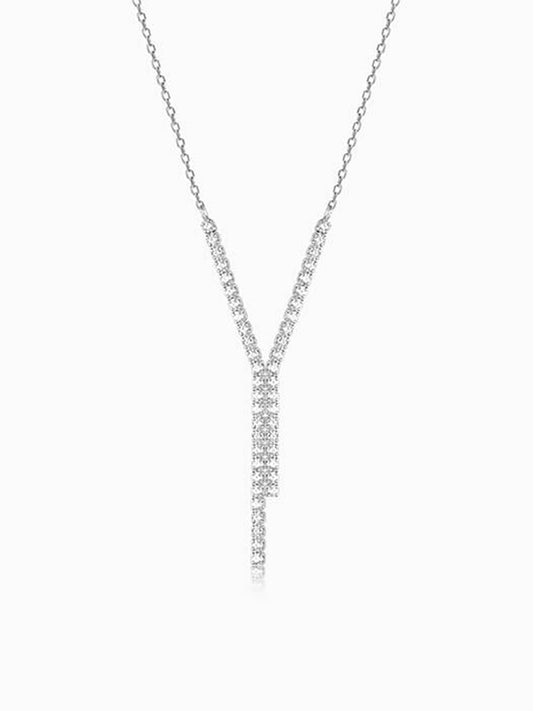 Silver Collide Necklace
