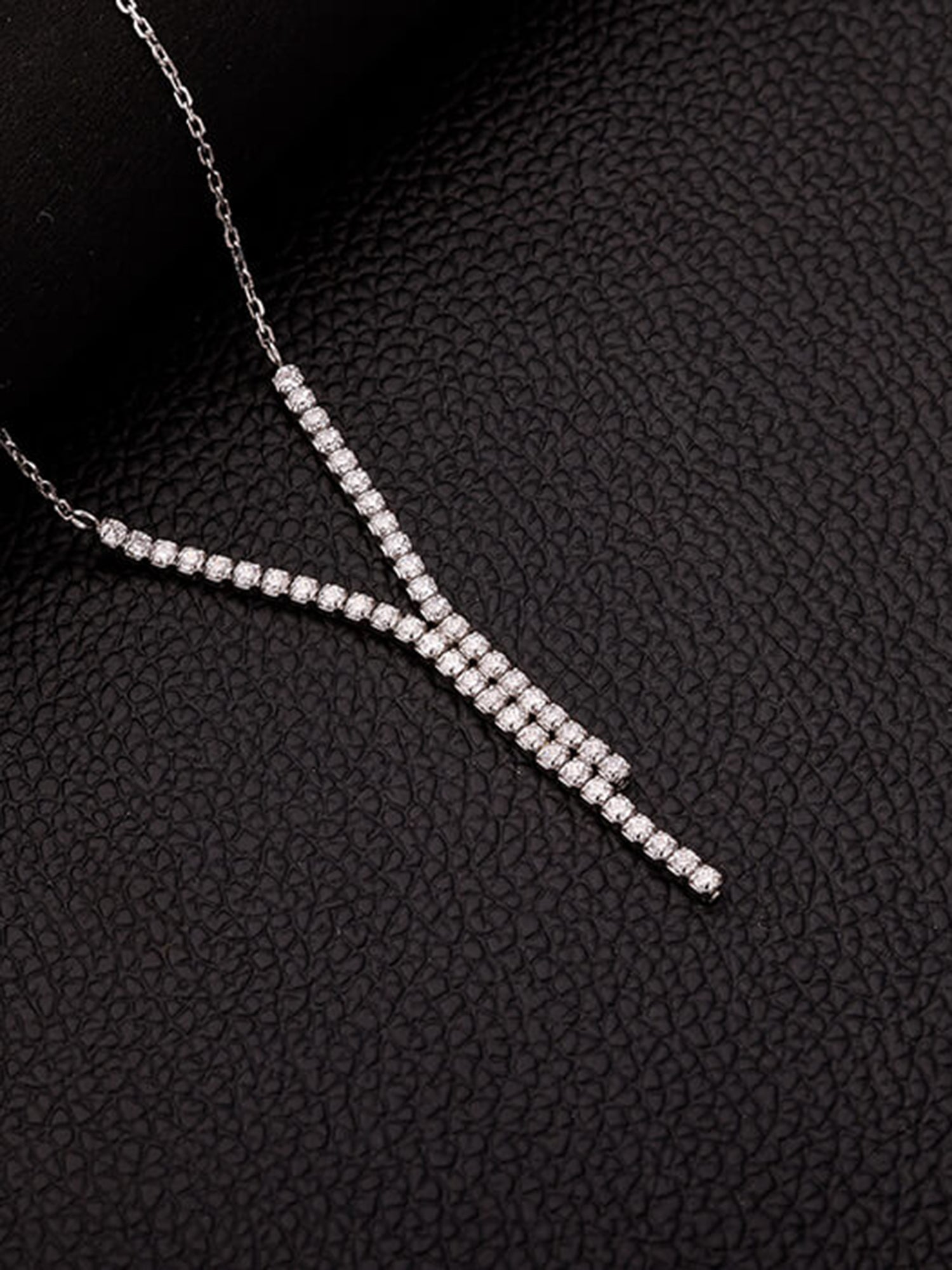 Silver Collide Necklace