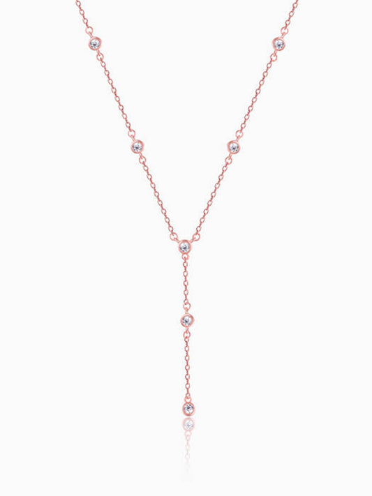 Rose Gold Constellation Y-Necklace