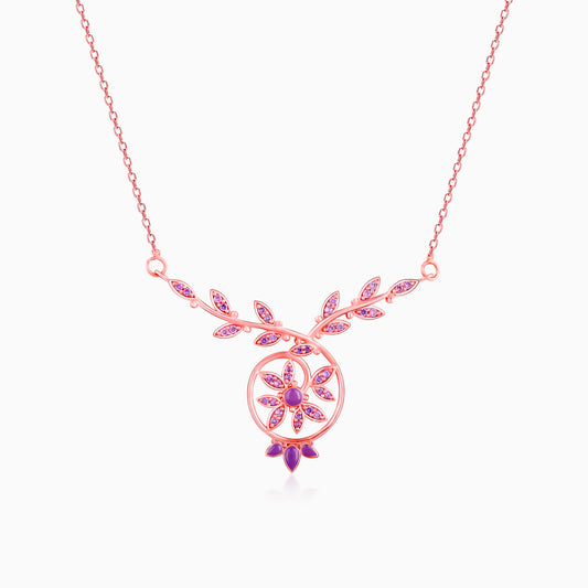 Rose Gold French Beauty Necklace