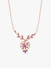 Rose Gold French Beauty Necklace