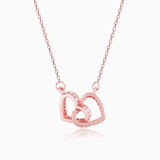 Rose Gold Locked-In-Love Necklace