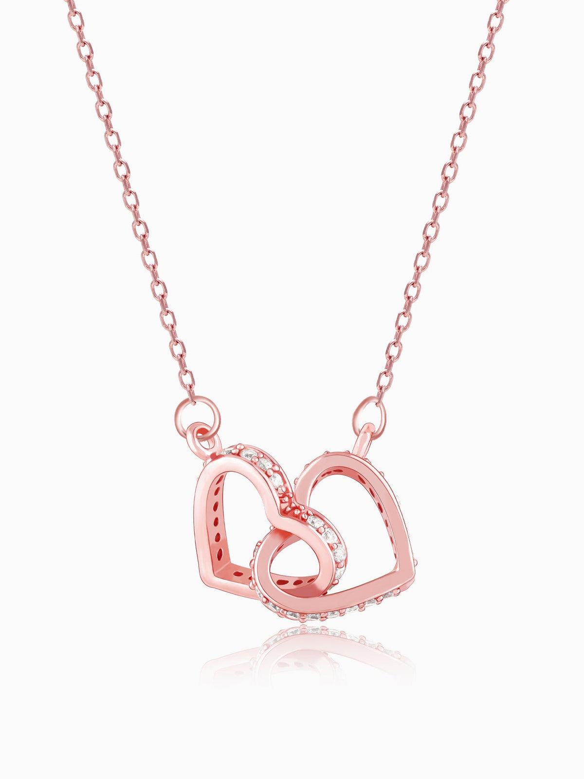 Rose Gold Locked-In-Love Necklace