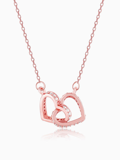 Rose Gold Locked-In-Love Necklace