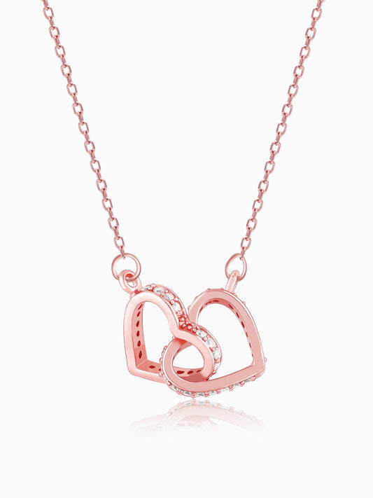 Rose Gold Locked-In-Love Necklace