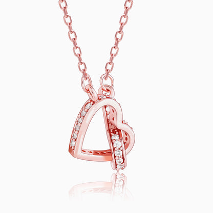 Rose Gold Locked-In-Love Necklace