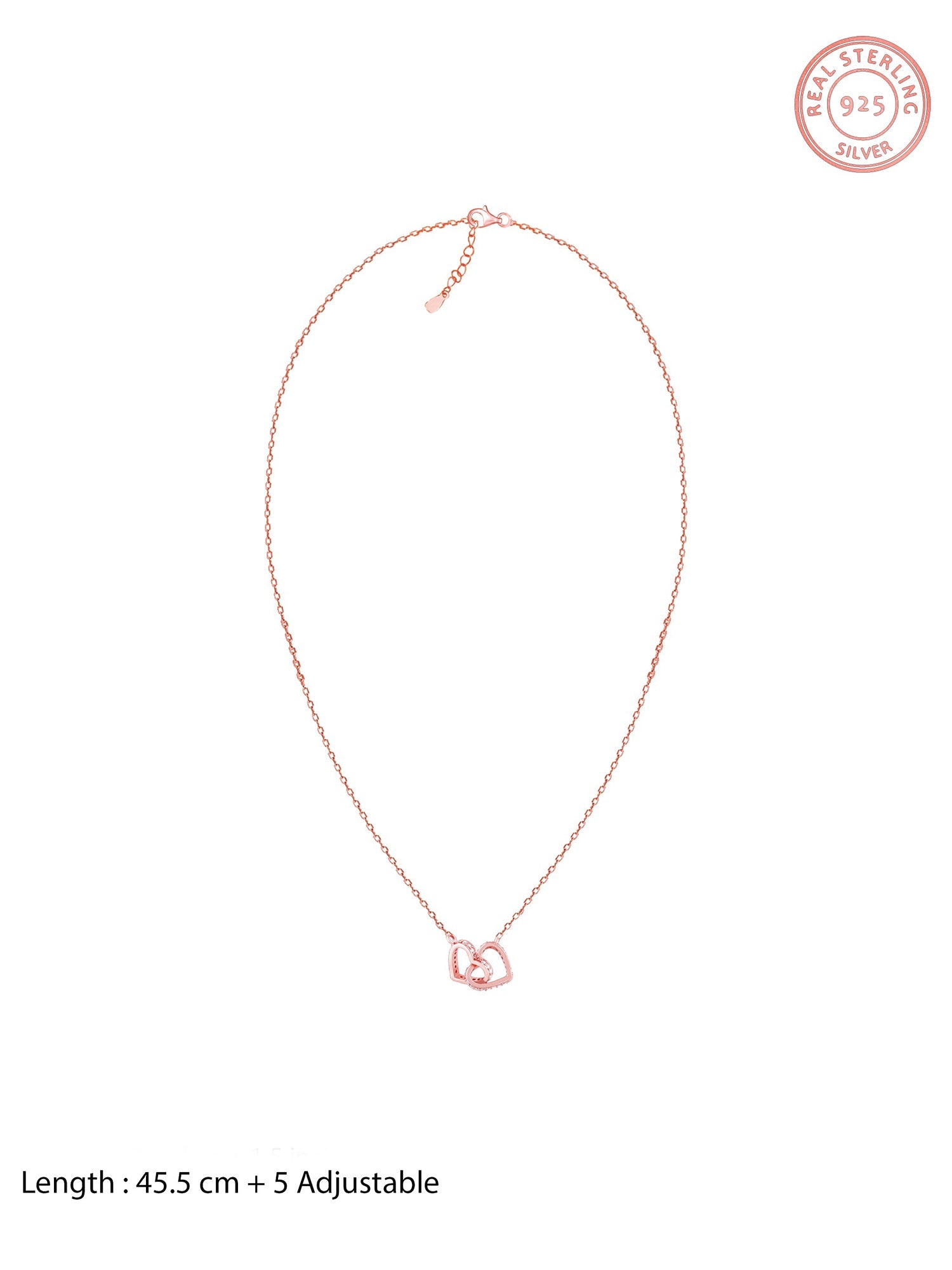 Rose Gold Locked-In-Love Necklace