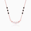 Rose Gold Zirconia Elegance Mangalsutra