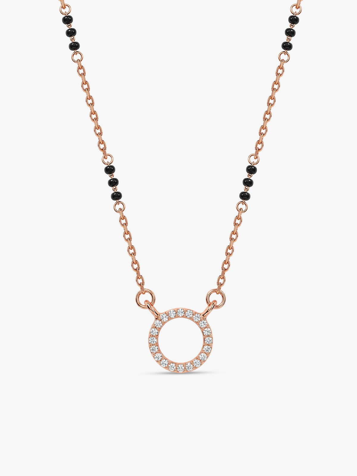 Rose Gold Connected for Life Mangalsutra