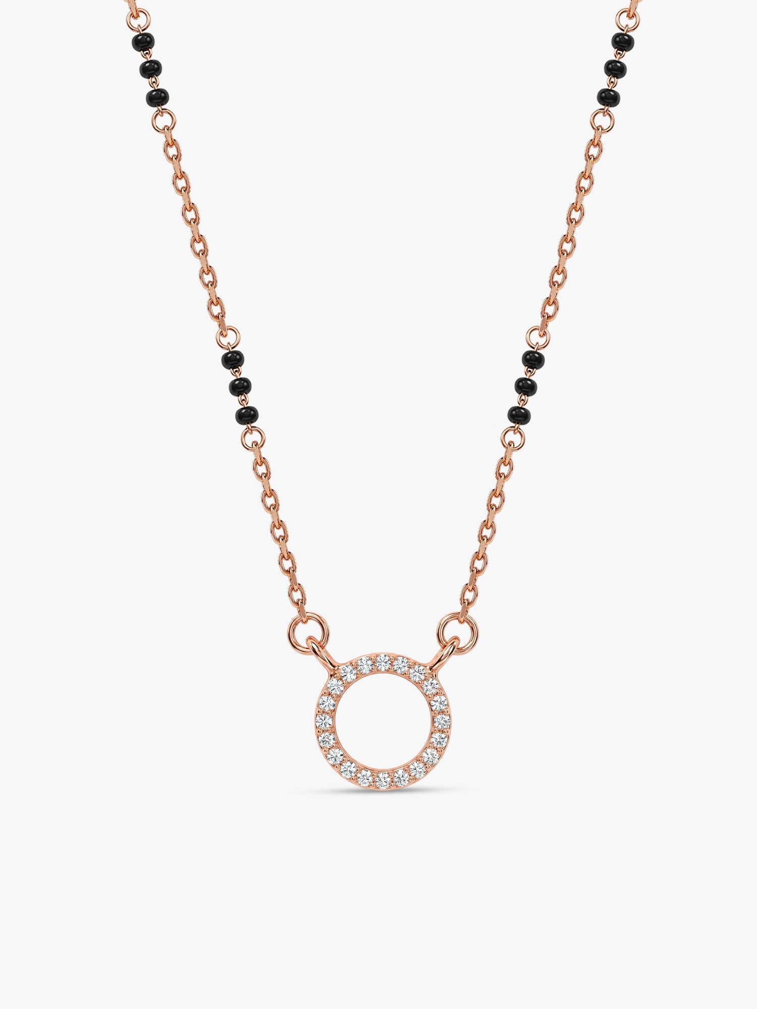 Rose Gold Connected for Life Mangalsutra