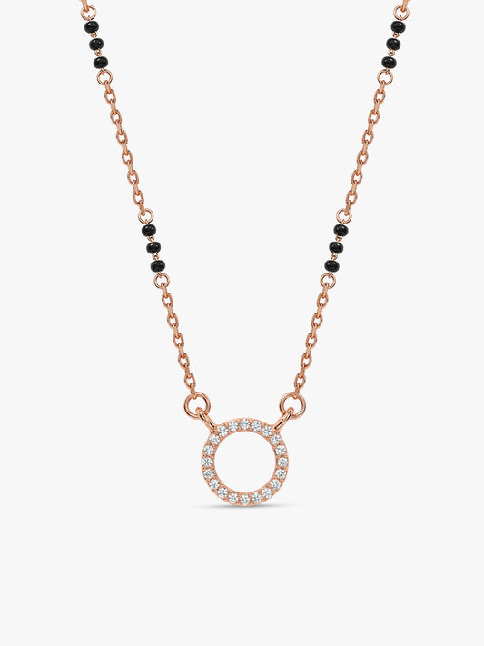 Rose Gold Connected for Life Mangalsutra