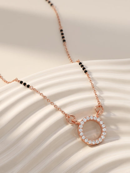 Rose Gold Connected for Life Mangalsutra