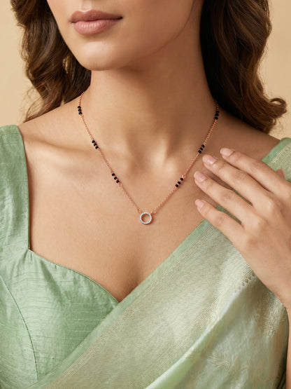 Rose Gold Connected for Life Mangalsutra