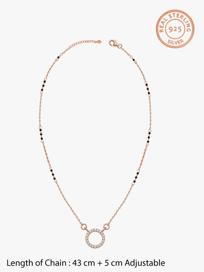 Rose Gold Connected for Life Mangalsutra
