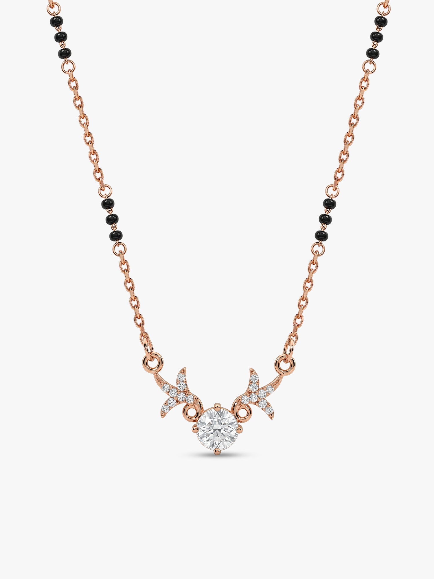 Rose Gold Dear Love Mangalsutra