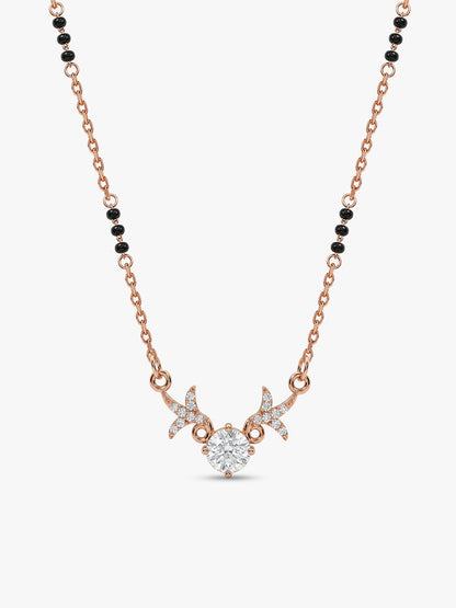 Rose Gold Dear Love Mangalsutra