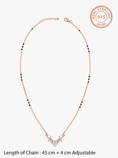 Rose Gold Dear Love Mangalsutra
