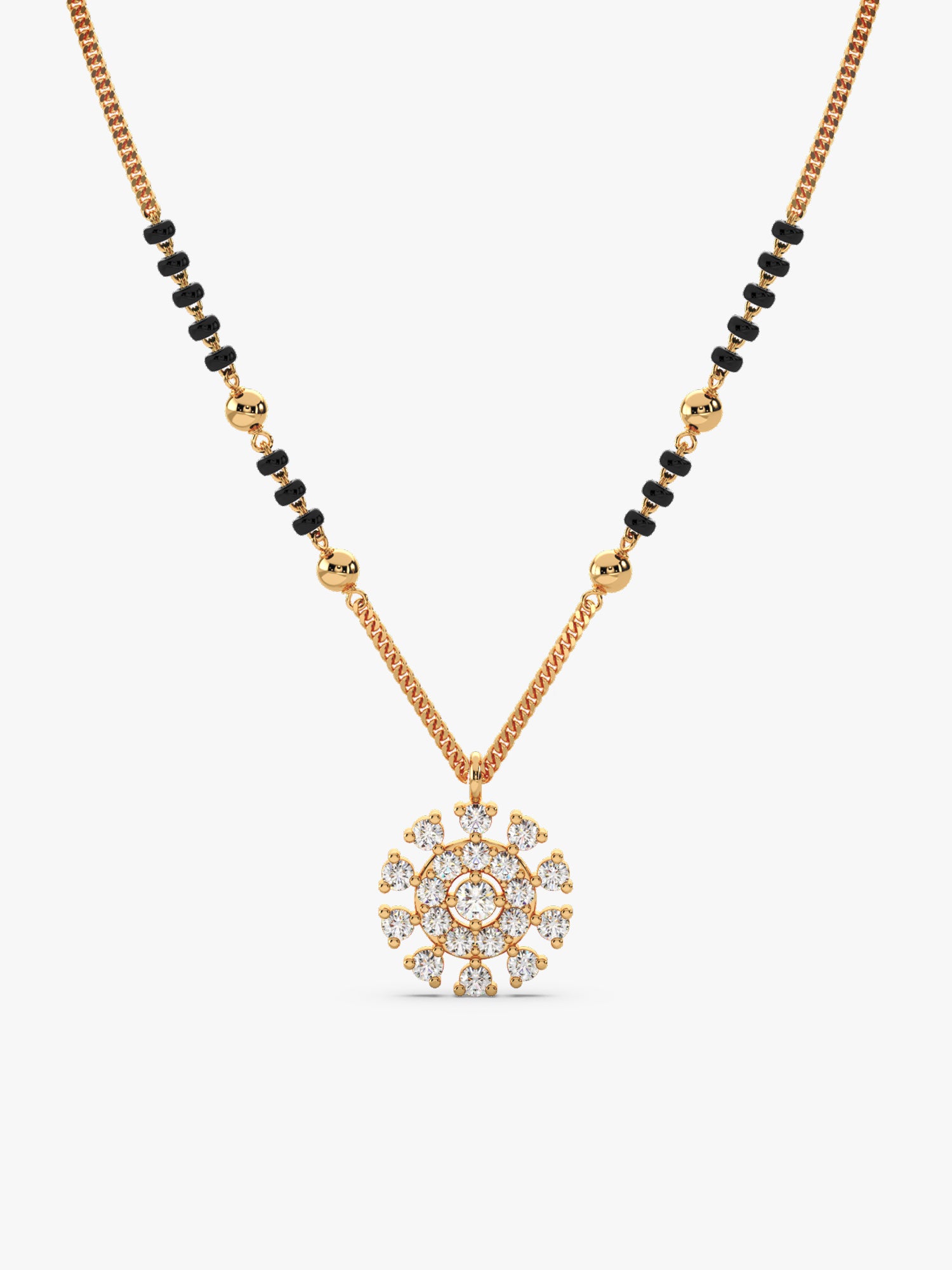 Golden Kivar Mangalsutra