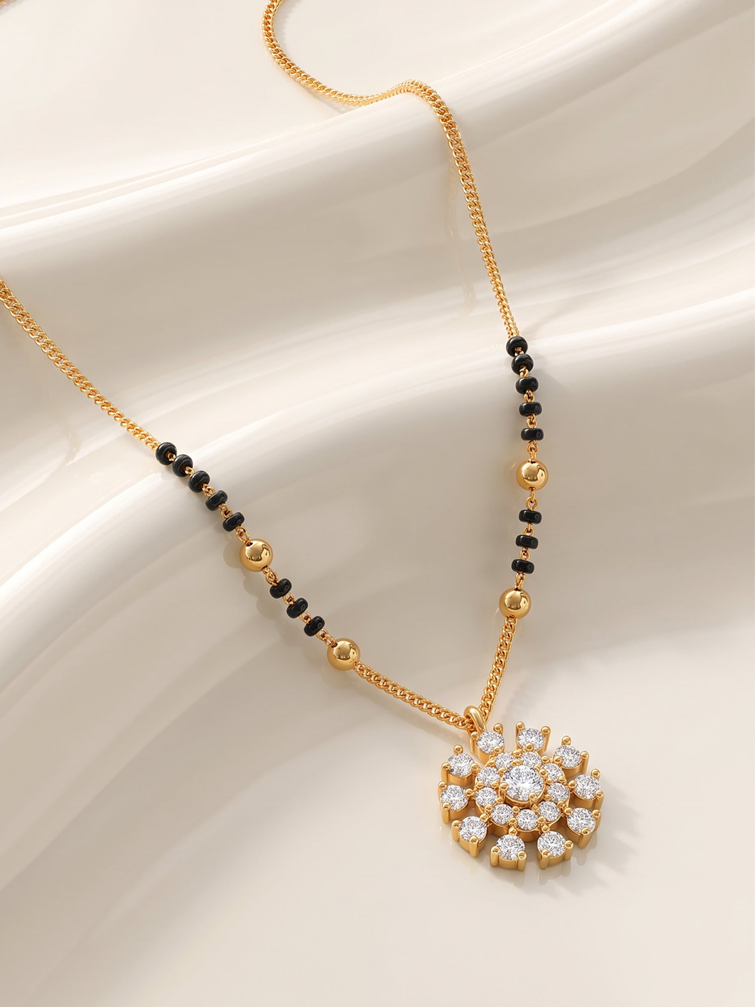 Golden Kivar Mangalsutra