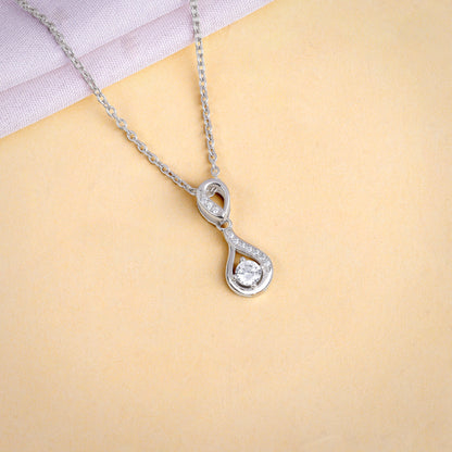 Silver Zirconia Drop Set