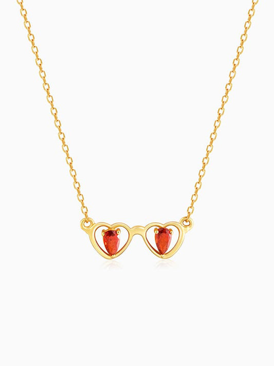 Golden My Eyes on You Necklace