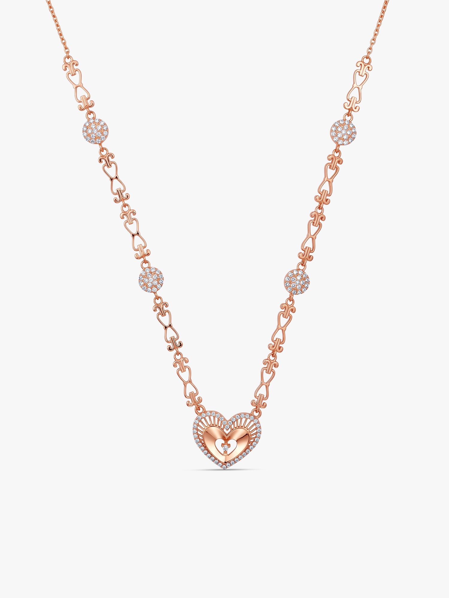 Rose Gold Love Affair Necklace