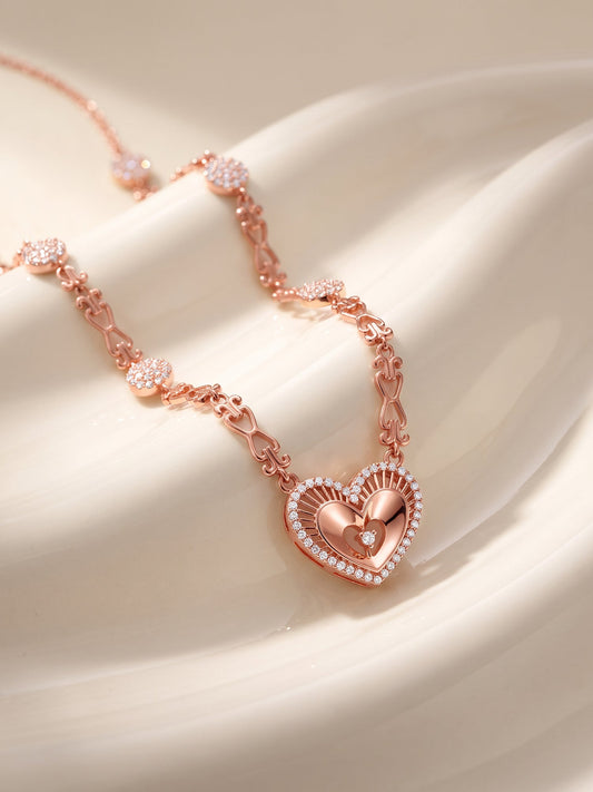 Rose Gold Love Affair Necklace