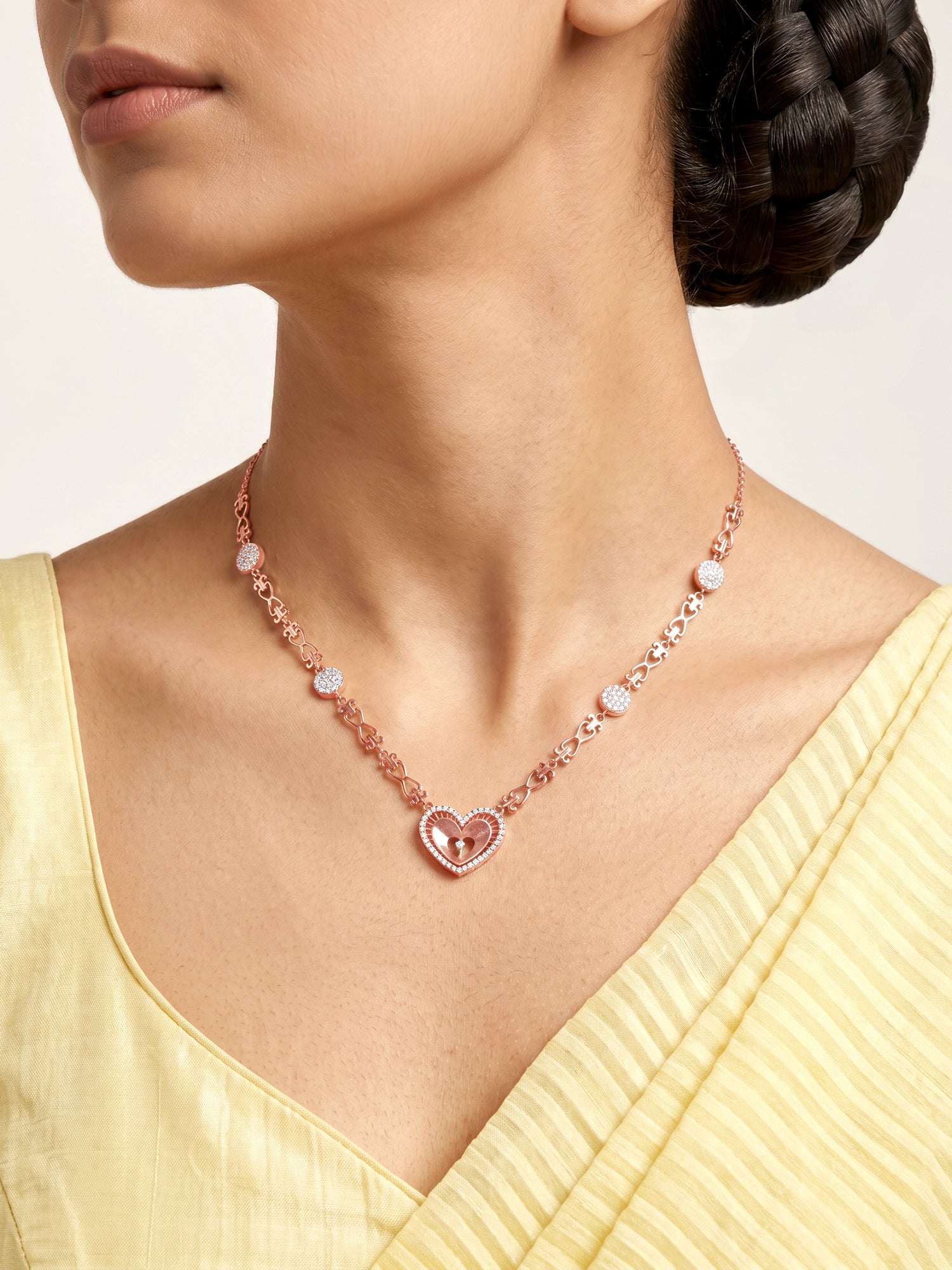 Rose Gold Love Affair Necklace