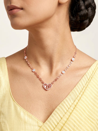 Rose Gold Love Affair Necklace