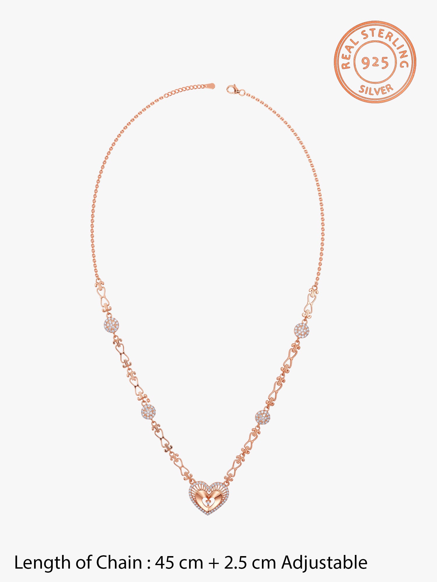 Rose Gold Love Affair Necklace