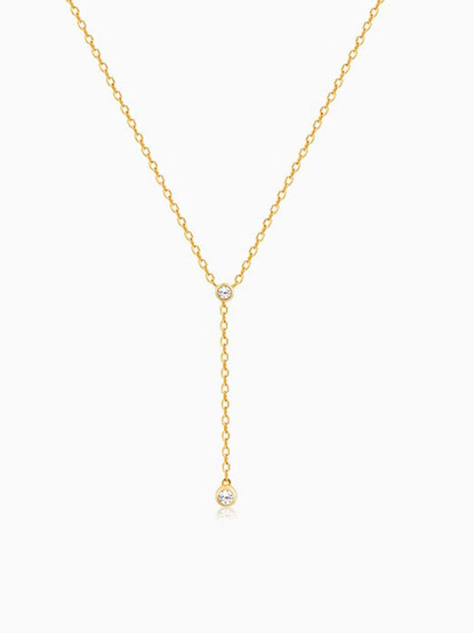 Golden Drop Necklace