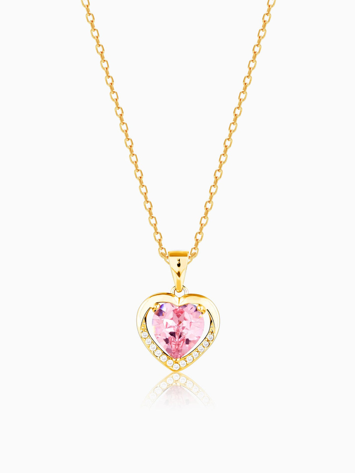 Golden Dreamy Heart Pendant