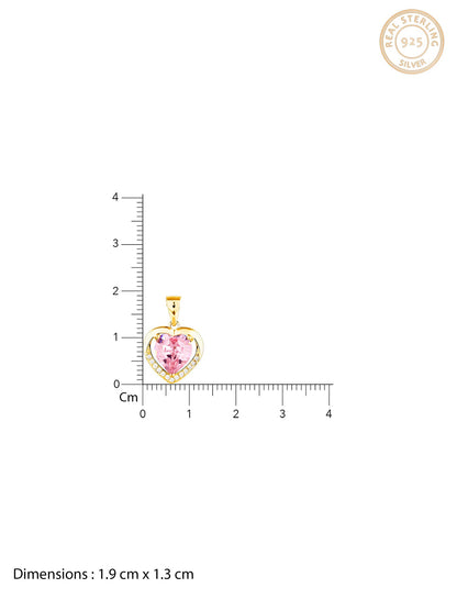 Golden Dreamy Heart Pendant