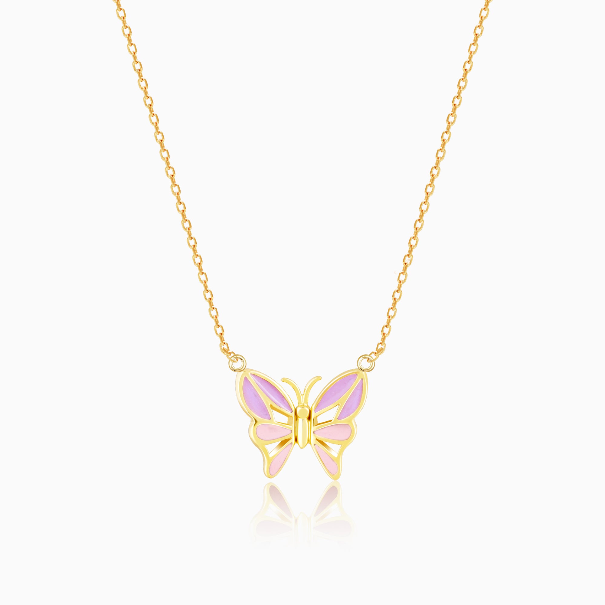 BUTTERFLY ON LINK NECKLACE – ALV Jewels