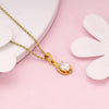 Golden Dream Pendant With Link Chain