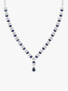 Silver Glamour In Colour Necklace