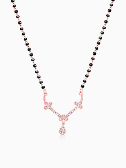 Rose Gold Harmony Drop Mangalsutra