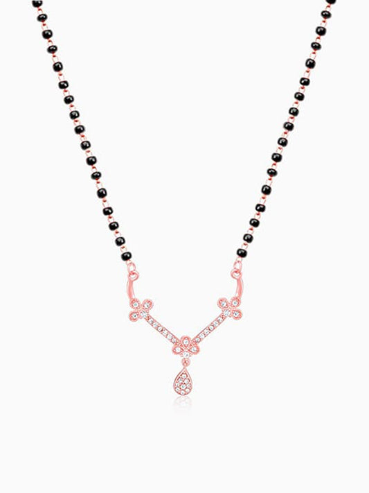 Rose Gold Harmony Drop Mangalsutra