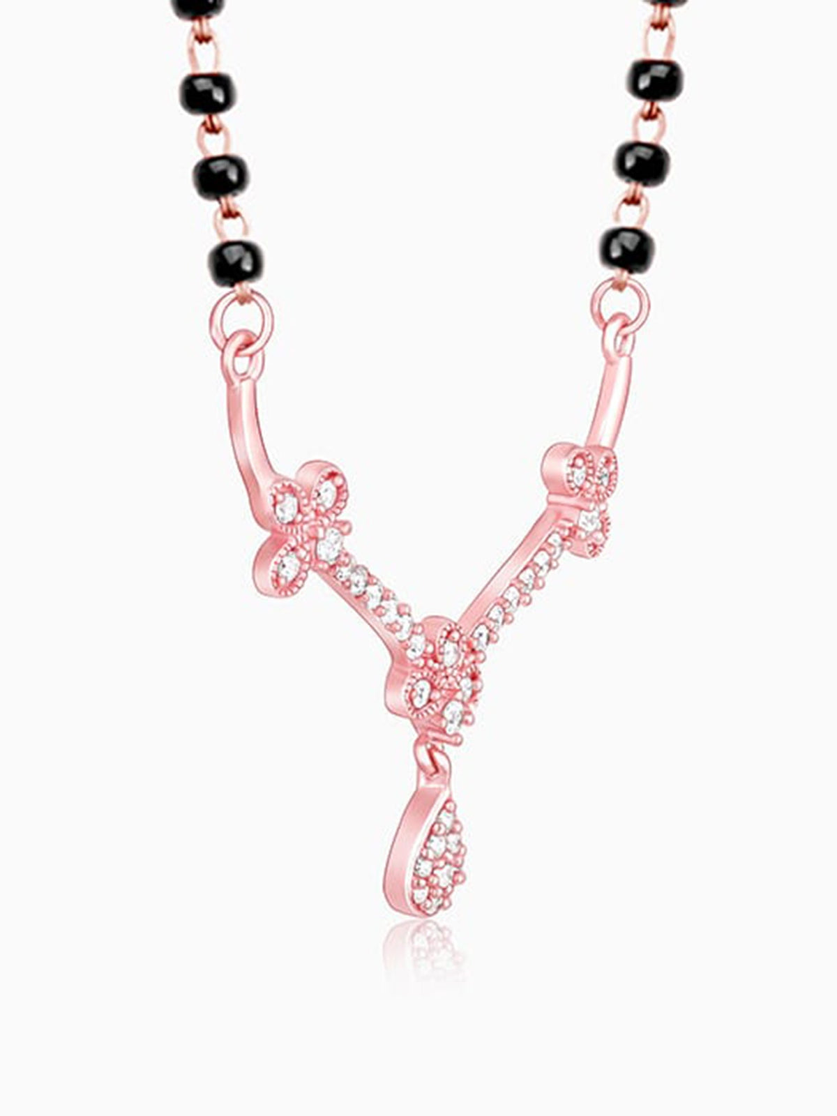Rose Gold Harmony Drop Mangalsutra