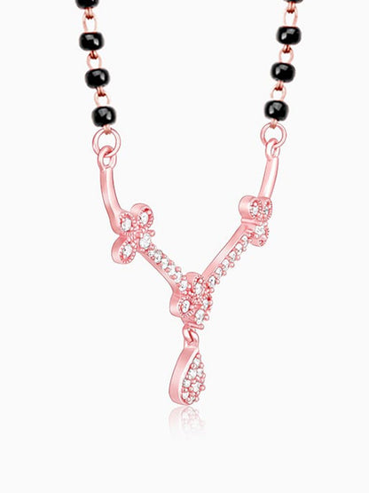 Rose Gold Harmony Drop Mangalsutra