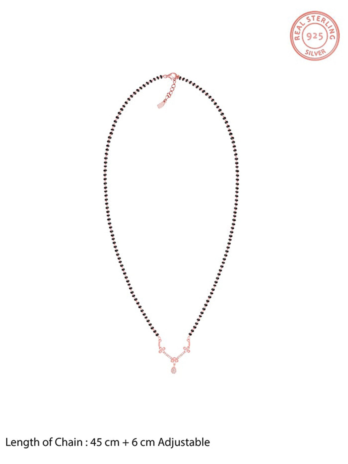 Rose Gold Harmony Drop Mangalsutra