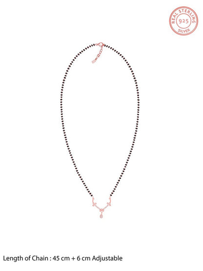 Rose Gold Harmony Drop Mangalsutra