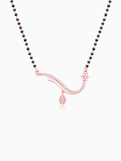 Rose Gold Eternal Tie Mangalsutra