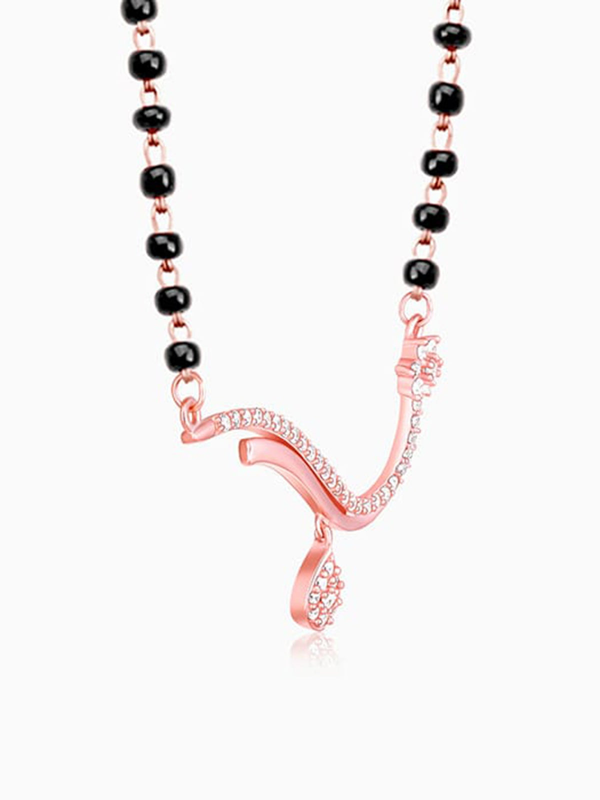 Rose Gold Eternal Tie Mangalsutra