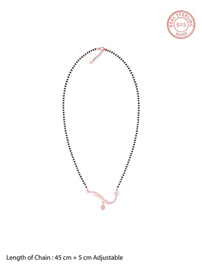 Rose Gold Eternal Tie Mangalsutra